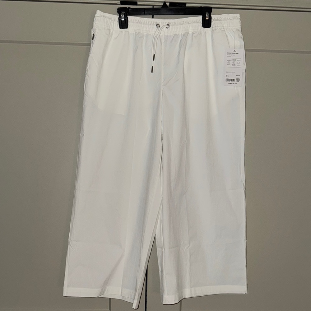Athleta White Cropped Pants